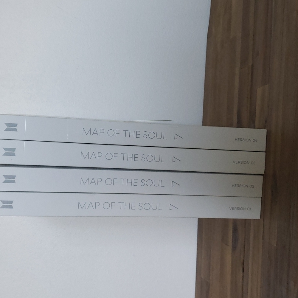MAP OF THE SOUL ALBUM SET VERSION 1-4.